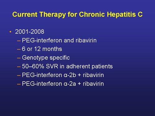 Interferon And Ribavirin Dosage
