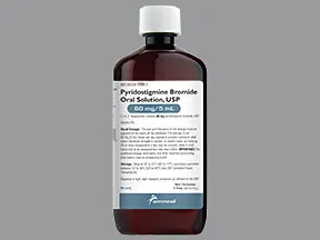 pyridostigmine bromide 60 mg/5 mL oral syrup