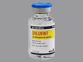 diluent for artesunate (sodium phosphate) intravenous solution