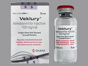 Veklury 100 mg intravenous powder for solution