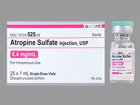 atropine 0.4 mg/mL intravenous solution