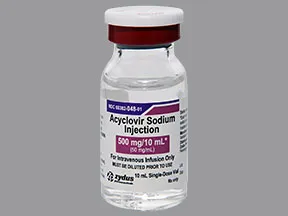 acyclovir sodium 50 mg/mL intravenous solution