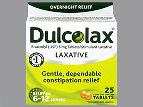 Dulcolax (bisacodyl) 5 mg tablet,delayed release