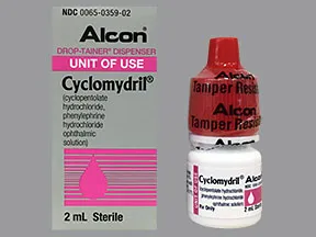Cyclomydril 0.2 %-1 % eye drops