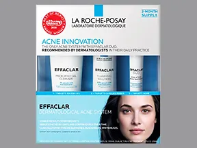 Effaclar Acne System (3 Step) 5.5 %-2 %-0.5 % topical combo pack