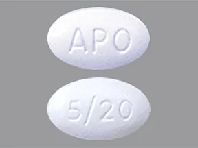 amlodipine 5 mg-atorvastatin 20 mg tablet