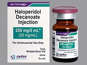 haloperidol decanoate 50 mg/mL intramuscular solution