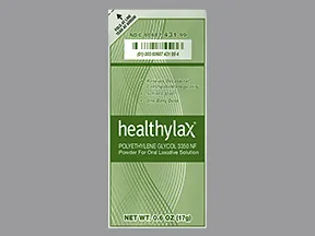 HealthyLax 17 gram oral powder packet