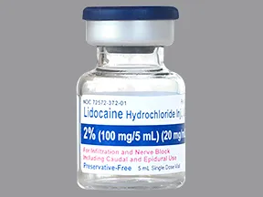 lidocaine (PF) 20 mg/mL (2 %) injection solution