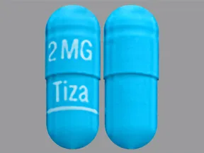 tizanidine 2 mg capsule