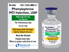 phenylephrine 10 mg/mL injection solution