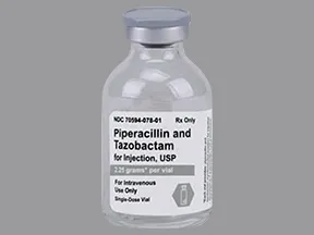 piperacillin-tazobactam 2.25 gram intravenous solution