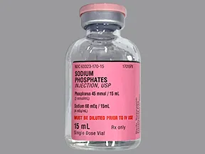 sodium phosphate 3 mmol/mL intravenous solution