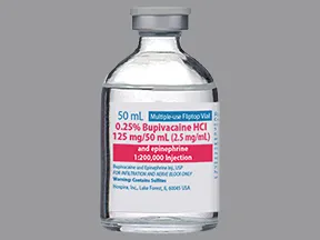 bupivacaine-epinephrine 0.25 %-1:200,000 injection solution