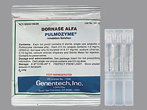 Pulmozyme 1 mg/mL solution for inhalation