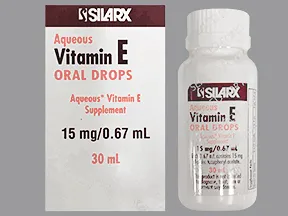 vitamin E (dl, acetate) 22.5 mg (50 unit)/mL oral drops