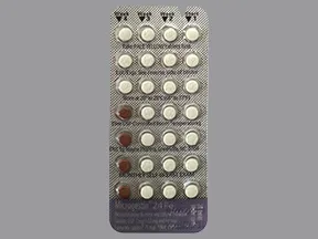 Microgestin 24 FE 1 mg-20 mcg (24)/75 mg (4) tablet