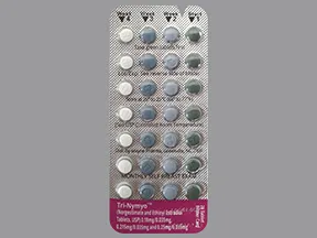 Tri-Nymyo 0.18/0.215/0.25 mg-35 mcg(28) tablet