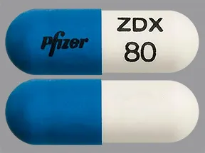 Geodon 80 mg capsule