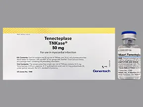 TNKase 50 mg intravenous solution