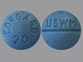 Corgard 20 mg tablet
