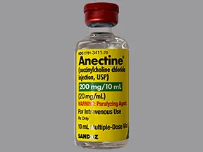 Anectine 20 mg/mL injection solution