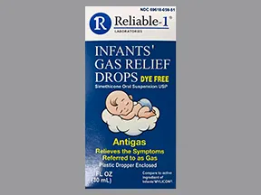 Infants Gas Relief 40 mg/0.6 mL oral drops,suspension
