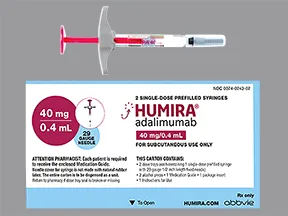 Humira(CF) 40 mg/0.4 mL subcutaneous syringe kit