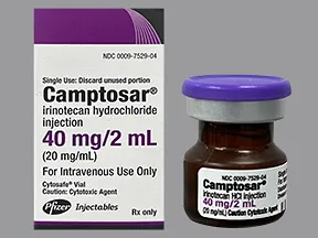 Camptosar 40 mg/2 mL intravenous solution