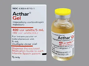 Acthar 80 unit/mL injection gel