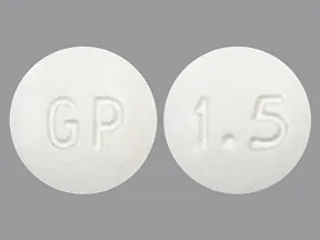 Glycate 1.5 mg tablet