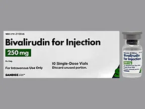 bivalirudin 250 mg intravenous powder for solution