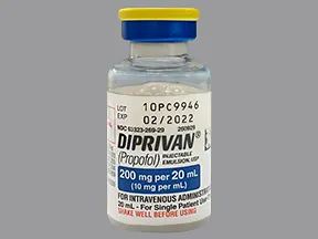 Diprivan 10 mg/mL intravenous emulsion