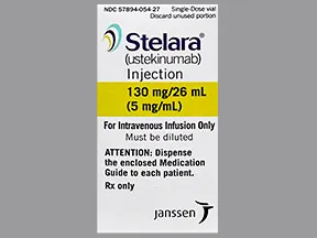 Stelara 130 mg/26 mL intravenous solution