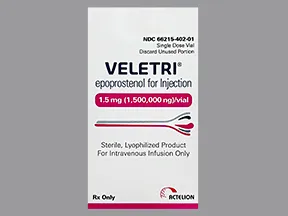 Veletri 1.5 mg intravenous solution