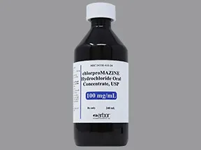 chlorpromazine 100 mg/mL oral concentrate