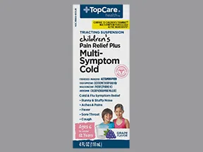 Children's Plus Multi-Symp Cold 1 mg-2.5 mg-5 mg-160 mg/5 mL oral susp