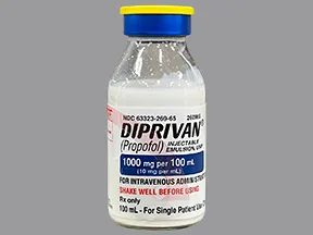 Diprivan 10 mg/mL intravenous emulsion