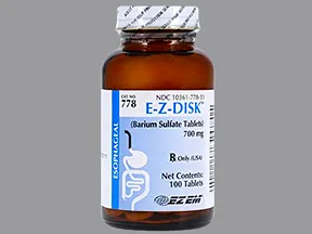 E-Z Disk 700 mg tablet
