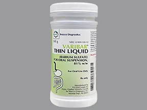 Varibar Thin Liquid 81 % (w/w) oral powder