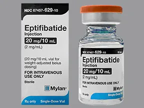 eptifibatide 2 mg/mL intravenous solution