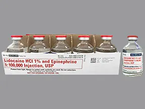 lidocaine 1 %-epinephrine 1:100,000 injection solution