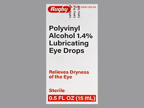 polyvinyl alcohol 1.4 % eye drops