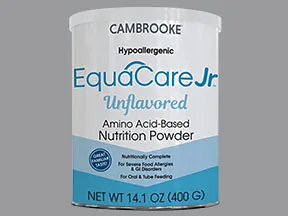 Equacare Jr 14.3 gram-469 kcal/100 gram oral powder