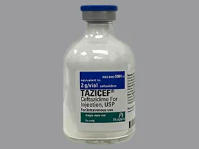 Tazicef 2 gram solution for injection