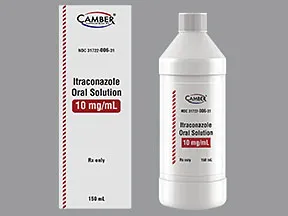 itraconazole 10 mg/mL oral solution