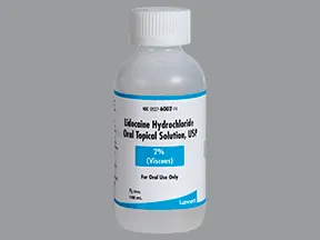 Lidocaine Viscous 2 % mucosal solution