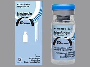 micafungin 50 mg intravenous solution