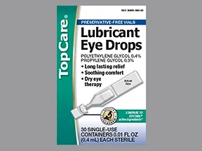 Lubricant Eye (PG-PEG 400) (PF) 0.4 %-0.3 % drops in a dropperette