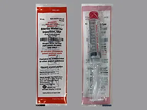 sterile water for injection syringe